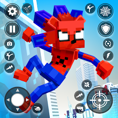 Swing Spider: Blue Monster