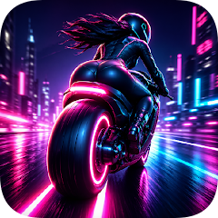 Neon Rider: Cyberpunk Racing